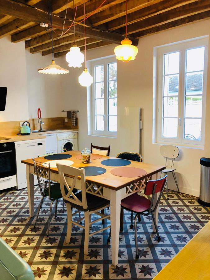 Villa La ferme de mon enfance à Villechétif Extérieur photo